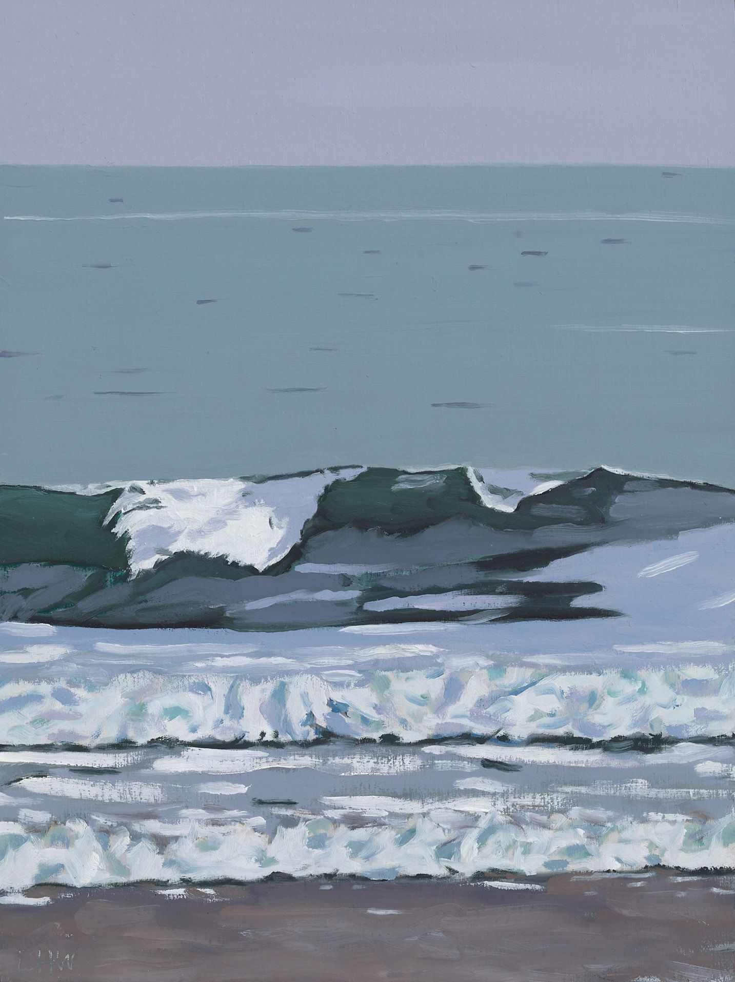 Winter, 2026, oil on panel, 12 x 9 inches