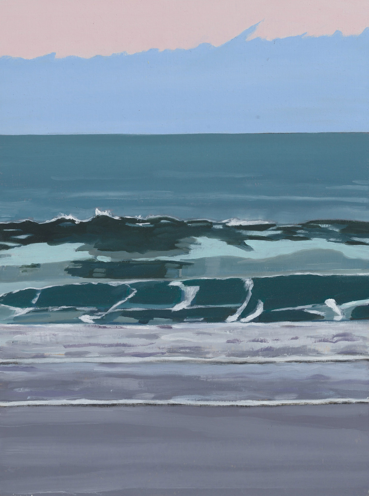 Beginning, 2026, oil on panel, 12 x 9 inches