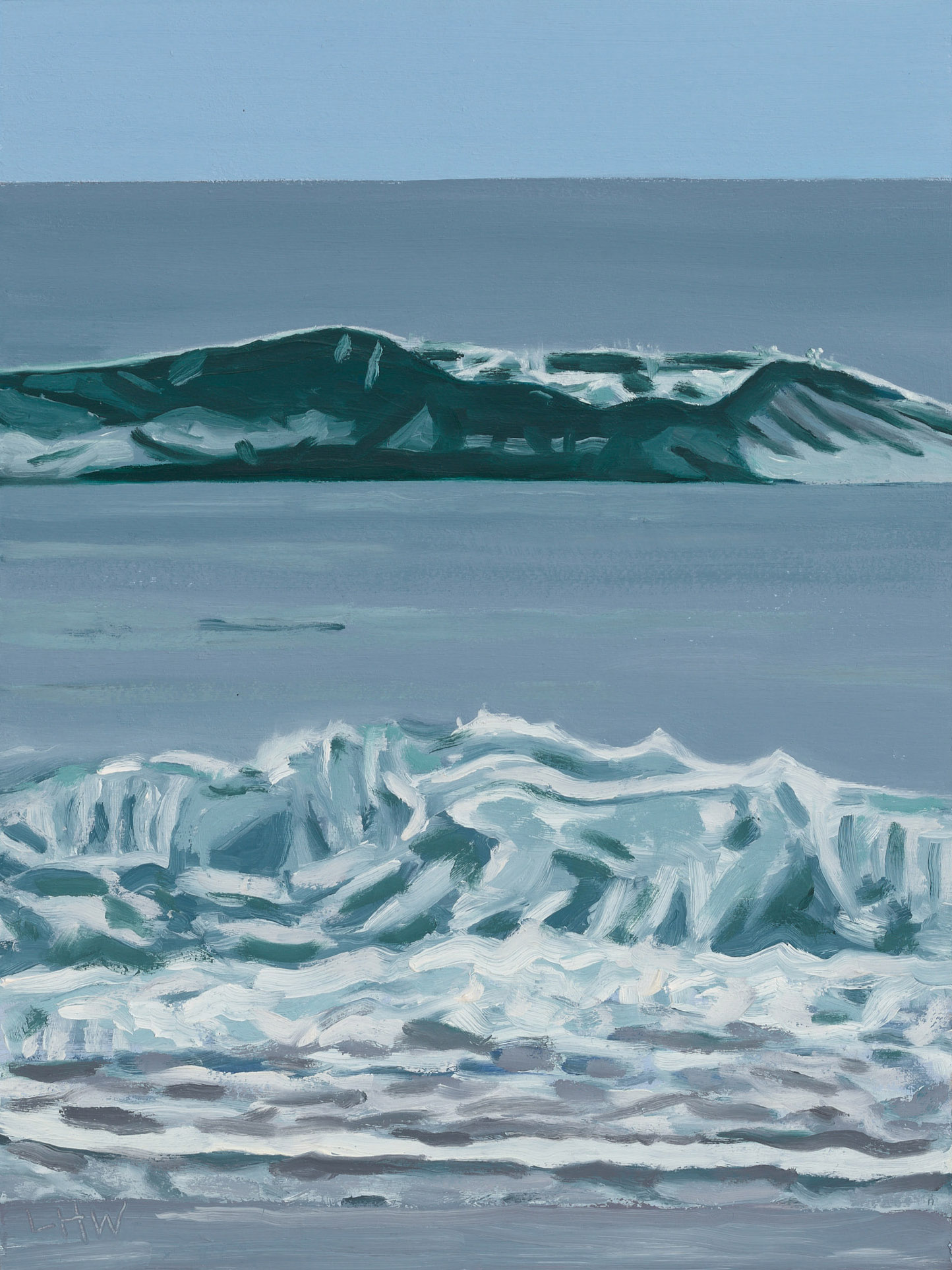 Feb 8th, 2025, oil on panel, 12 x 9 inches