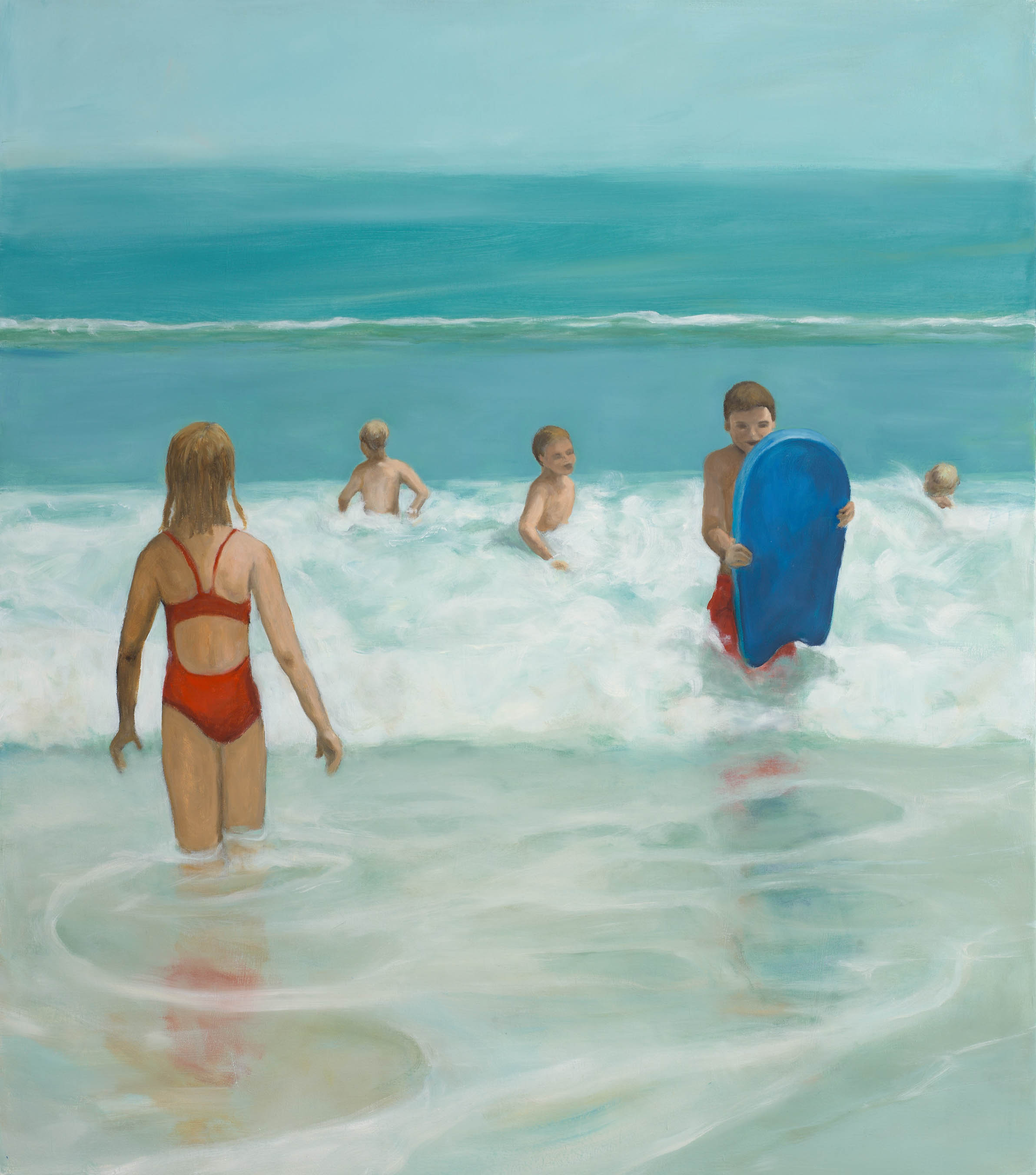 Surf, 2026, 2026, oil on canvas,40 x 35 inches