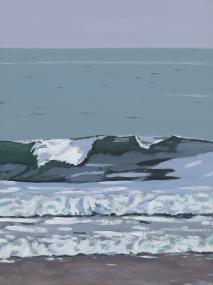 Winter, 2026, oil on panel, 12 x 9 inches