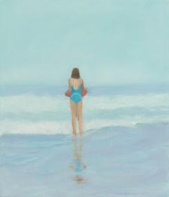 Daunting, 2026, oil on canvas, 14 x 12 inches
